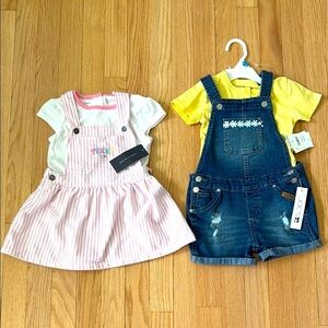 Girl summer outfits - 24 months - Tommy Hilfiger, Joe’s